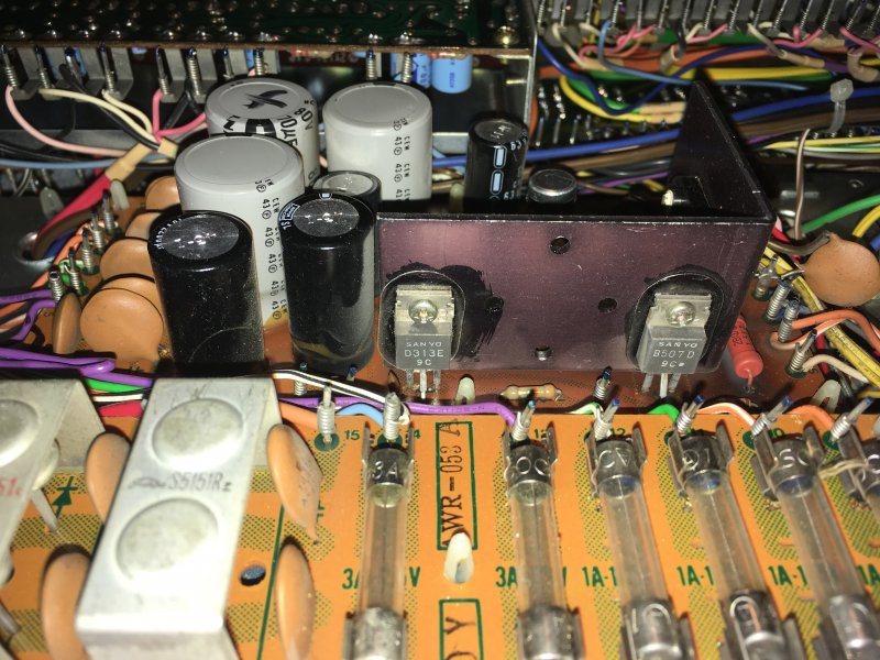 Pioneer SX-1010 power supply