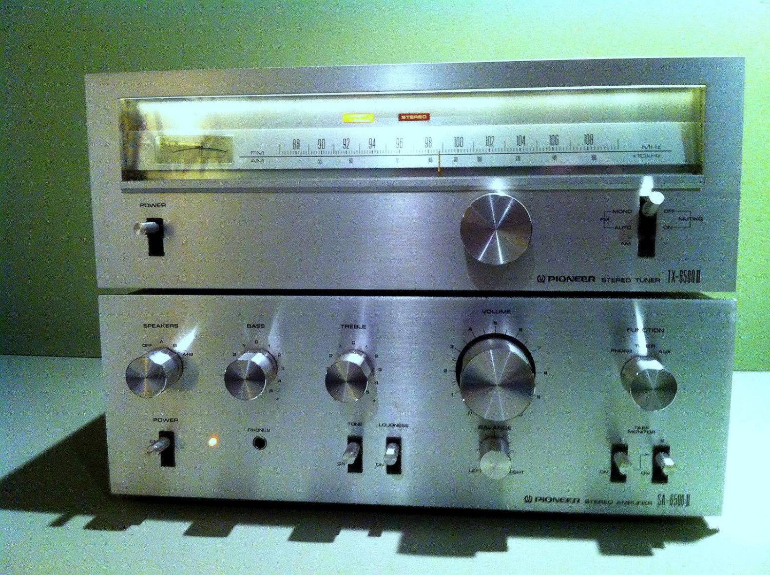 Pioneer_SA6500II_and_TX6500II_Tuner