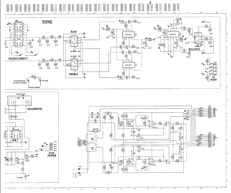 Pre2Diagram Marantz PM 68