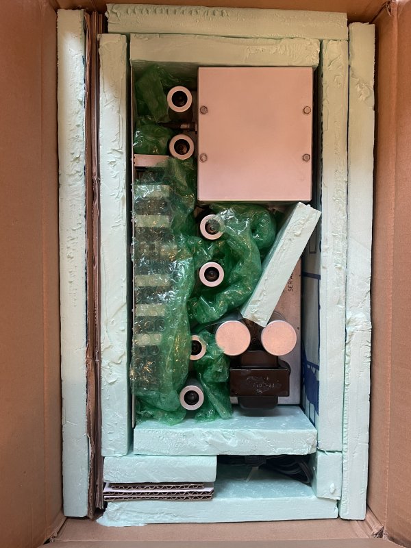 Preamp ready for the top layer of foam board