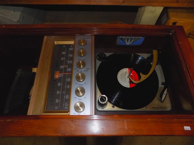 Radio and Record Changer