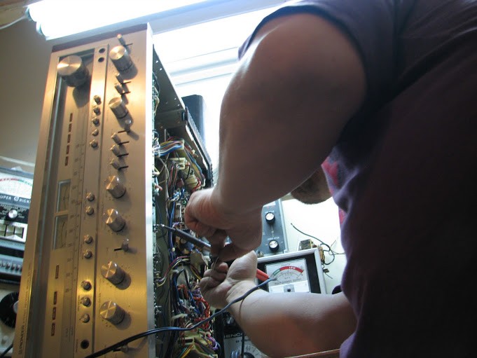 Recapping sx1250 tuner board
