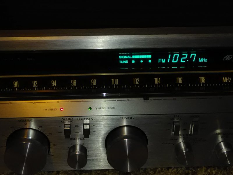 Sansui G-5700 Tuner Working