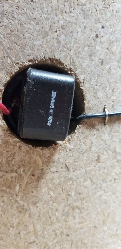 smaller speaker LH speaker