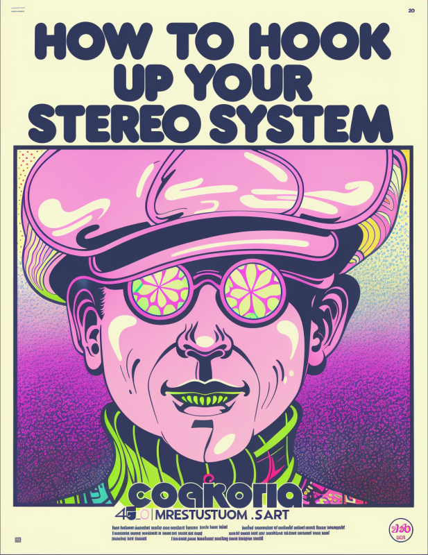 Speakerlab - How To Hook Up Your Stereo System (AI-art edit)