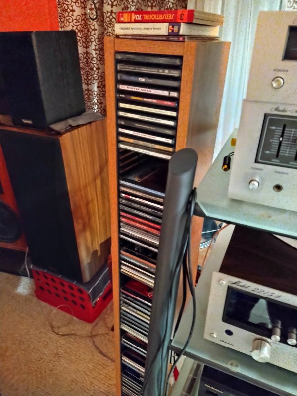 Stack, left side