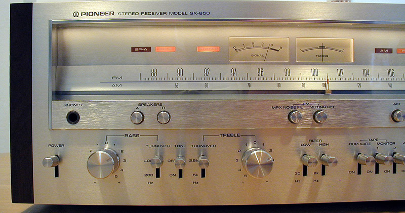 SX-850 Left Face