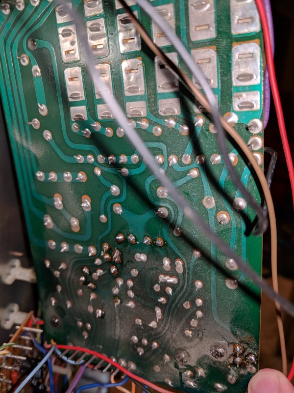 SX-939 Power Supply Board Bottom