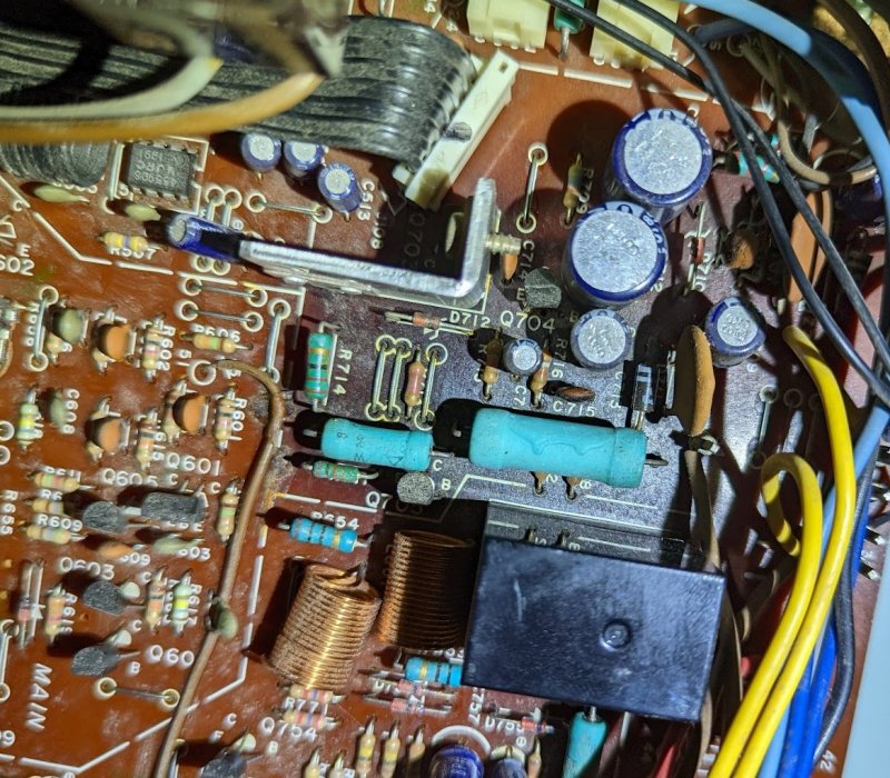 Technics SA-424 Heat Damage