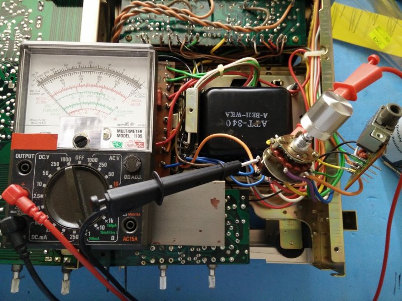 Test the switch with multimeter