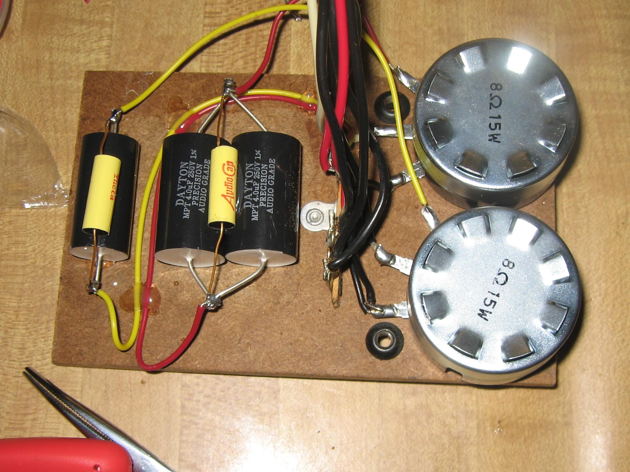 The 3112 Crossover network in the JBL 4311