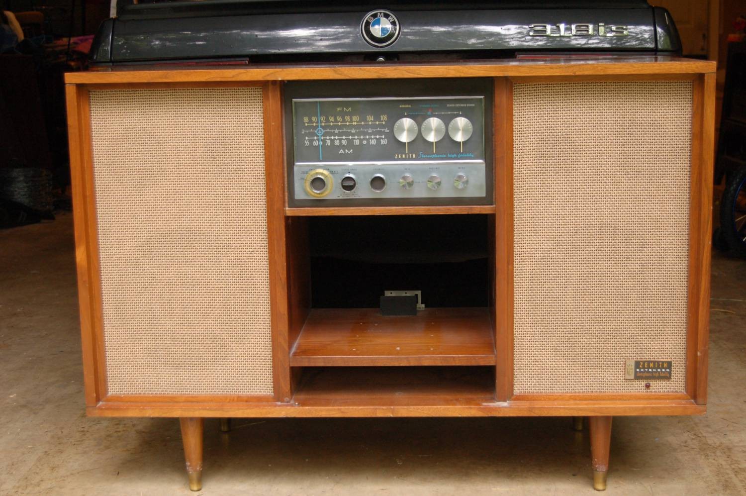 The Zenith console...post Cobramatic removal