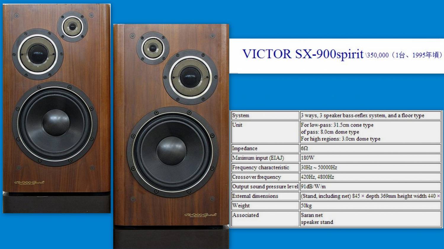 Victor SX-900 Spirit