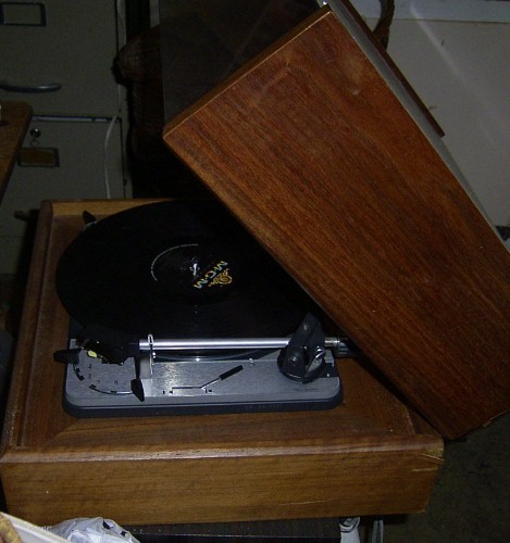 vintage turntable