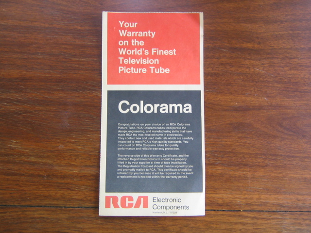 Warranty Card