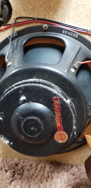 Woofer LH speaker