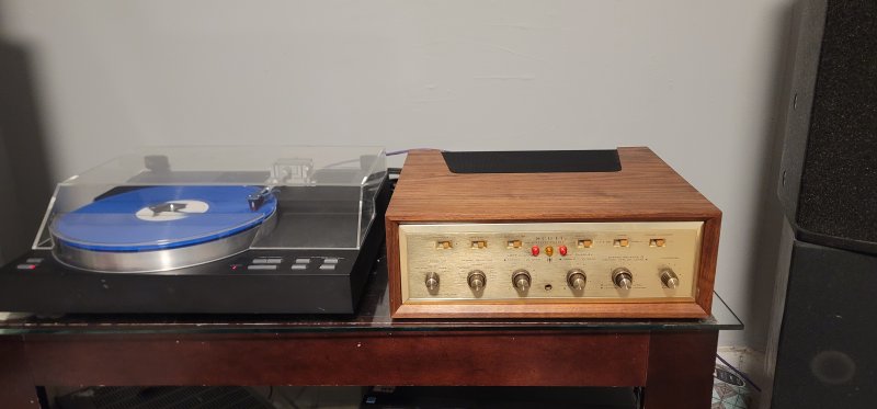 Yamaha PX-3 connected to a Scott 299C